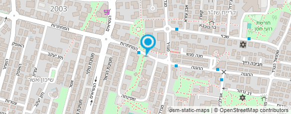 מפת הגעה אל דירה ראשונה