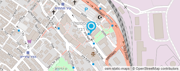 מפת הגעה אל משרד החינוך