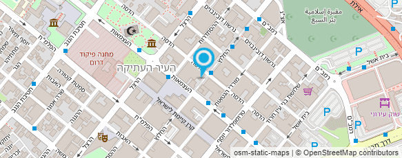 מפת הגעה אל ויקי מנדלבוים סלון כלות