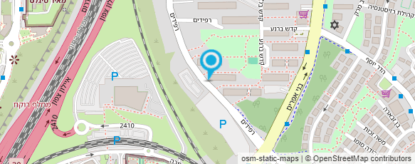 מפת הגעה אל ד"ר נורית מרכוס רימרצ'וק