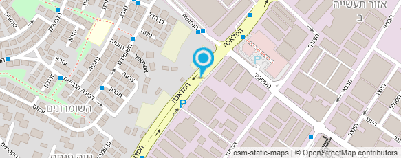 מפת הגעה אל גלריית החווה