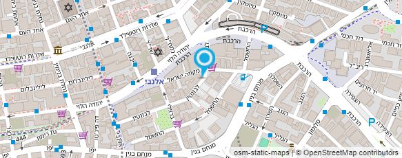 מפת הגעה אל Blond studio בלונד סטודיו מפת הגעה אל Blond studio בלונד סטודיו