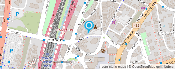 מפת הגעה אל מסעדת וקייטרינג רשב"י כשר למהדרין