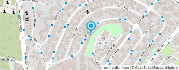 מפת הגעה אל מ. באדחא למסחר ולבניין בע"מ