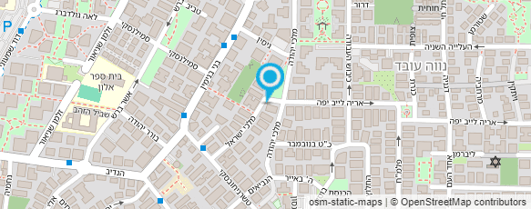 מפת הגעה אל טלי שטרן-עיצוב גרפי