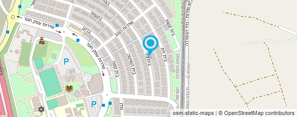 מפת הגעה אל צחי