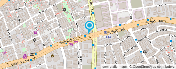 מפת הגעה אל עו"ד מיכאל מוטי