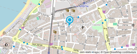 מפת הגעה אל ג'לאדה סטודיו