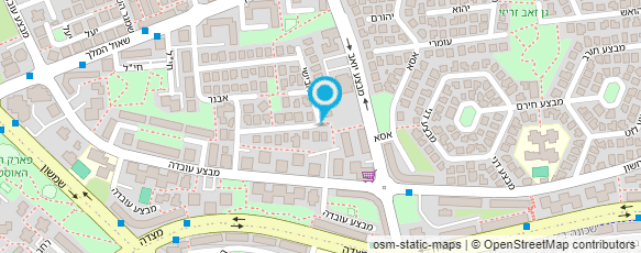 מפת הגעה אל של פרויקטים שיקומיים-דיור מוגן באר שבע