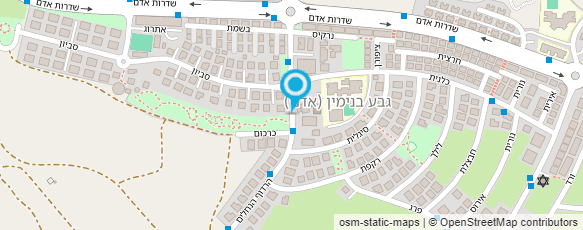 מפת הגעה אל ארץ בנימין בע"מ