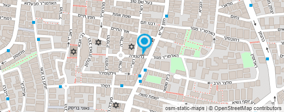 מפת הגעה אל עו"ד הלפרן יעקב