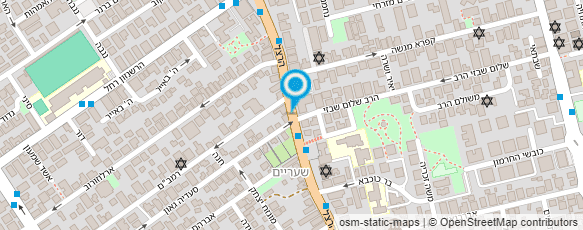 מפת הגעה אל פירות וירקות ארצנו