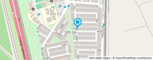 מפת הגעה אל מגזין כביש 4