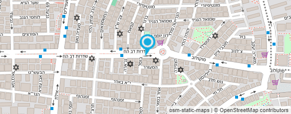 מפת הגעה אל פלאפל צ'נטרו