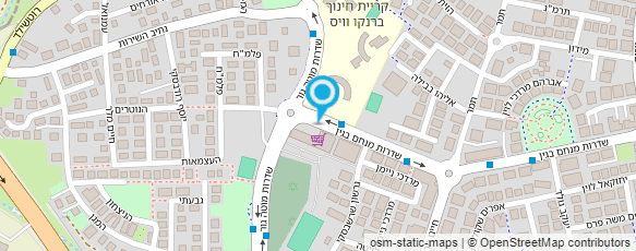 מפת הגעה אל מספרת פרי סטייל