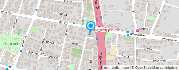 מפת הגעה אל ד"ר סבטלנה גרישין – עידן הקשב מפת הגעה אל ד"ר סבטלנה גרישין – עידן הקשב