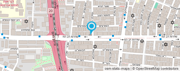 מפת הגעה אל משקאות דניאל