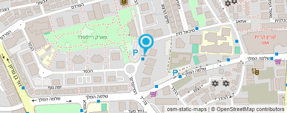 מפת הגעה אל ד"ר שירה חתומי - מומחית בכירורגיה אורולוגית