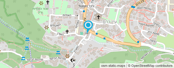 מפת הגעה אל גלריה המעיין 1