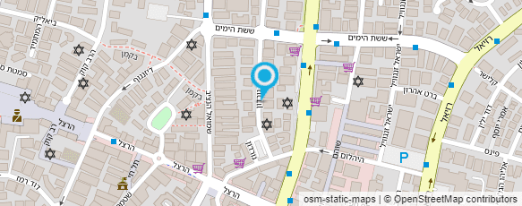 מפת הגעה אל פרידמן אריה טוען רבני