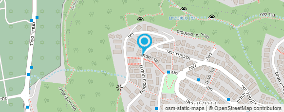 מפת הגעה אל קרן שחף אלקלעי