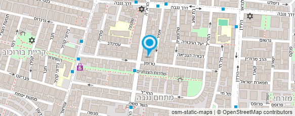 מפת הגעה אל רחל מרום- פיין הומאופתיה