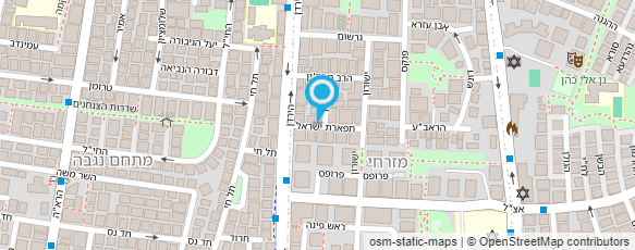 מפת הגעה אל שרון אלוני עיצוב גרפי