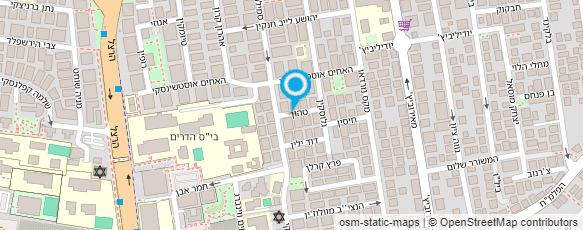 מפת הגעה אל ד"ר בן אשר ישראלה