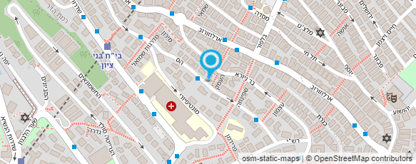 מפת הגעה אל קידום פרויקטים שיקומיים-דיור מוגן חיפה