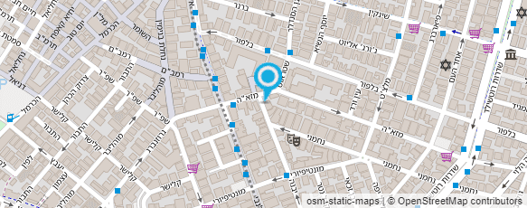 מפת הגעה אל קידום פרויקטים שיקומיים-הוסטל בית אביב