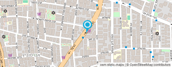 מפת הגעה אל קידום פרויקטים שיקומיים-דיור מוגן ראשל"צ