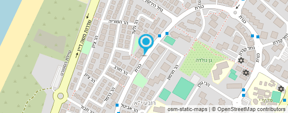 מפת הגעה אל קידום פרויקטים שיקומיים-הוסטל בית כנרת