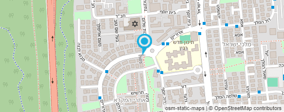 מפת הגעה אל קידום פרויקטים שיקומיים-הוסטל בית אדוריים