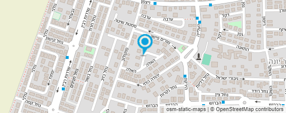 מפת הגעה אל הגן של רות שילן