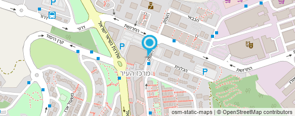 מפת הגעה אל ד"ר גדבאן חוסיין