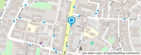 מפת הגעה אל קליניקת קשב ואבחון דידקטי