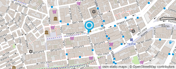 מפת הגעה אל אוסנת הר-נוי עיצוב