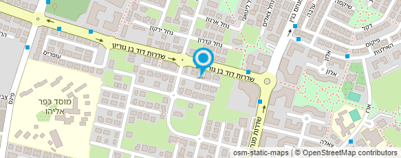 מפת הגעה אל הוצאת רעות - משה גבעתי