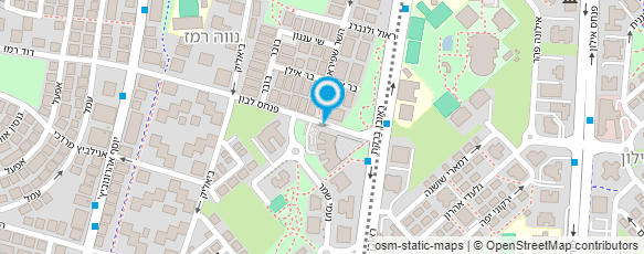 מפת הגעה אל המוסד לביטוח לאומי