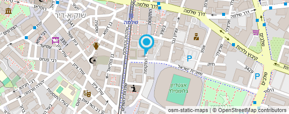 מפת הגעה אל המוסד לביטוח לאומי