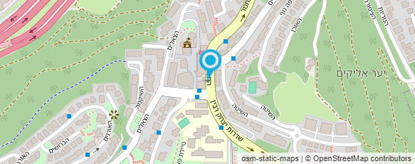 מפת הגעה אל המוסד לביטוח לאומי