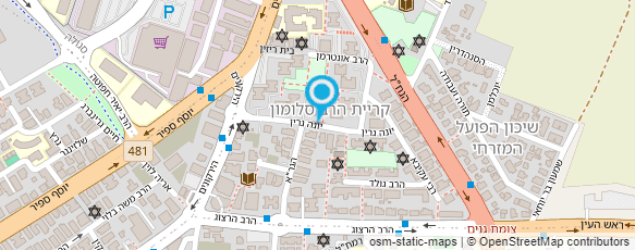 מפת הגעה אל איילת חן - עיצובים בפליז