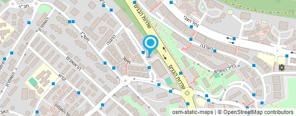 מפת הגעה אל המוסד לביטוח לאומי