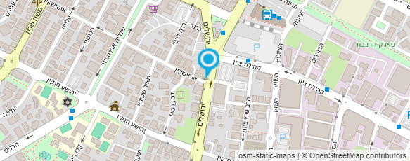 מפת הגעה אל המוסד לביטוח לאומי