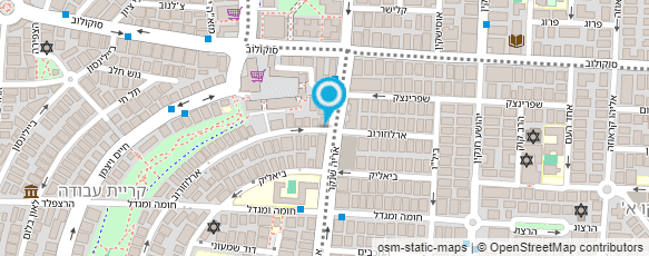 מפת הגעה אל קובי האינסטלטור