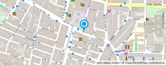 מפת הגעה אל מספרת osher & igal מפת הגעה אל מספרת osher & igal