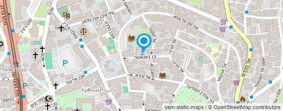 מפת הגעה אל המוסד לביטוח לאומי