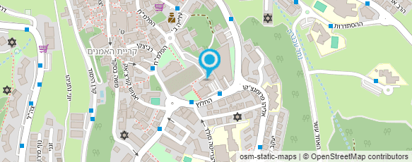 מפת הגעה אל המוסד לביטוח לאומי