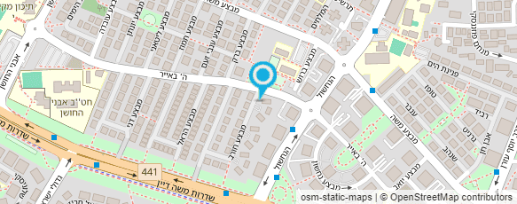 מפת הגעה אל מיכל אהרוני-עיצובים בחרוזים