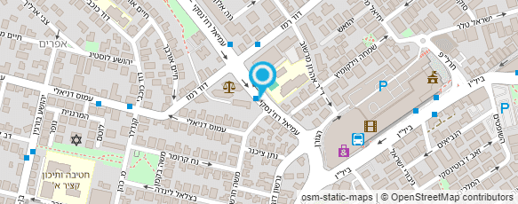 מפת הגעה אל בית משפט לתביעות קטנות